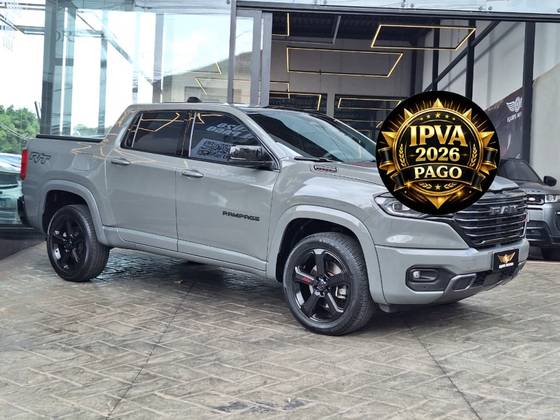 RAM RAMPAGE 2.0 HURRICANE 4 TURBO GASOLINA R/T 4X4 AUTOMÁTICO